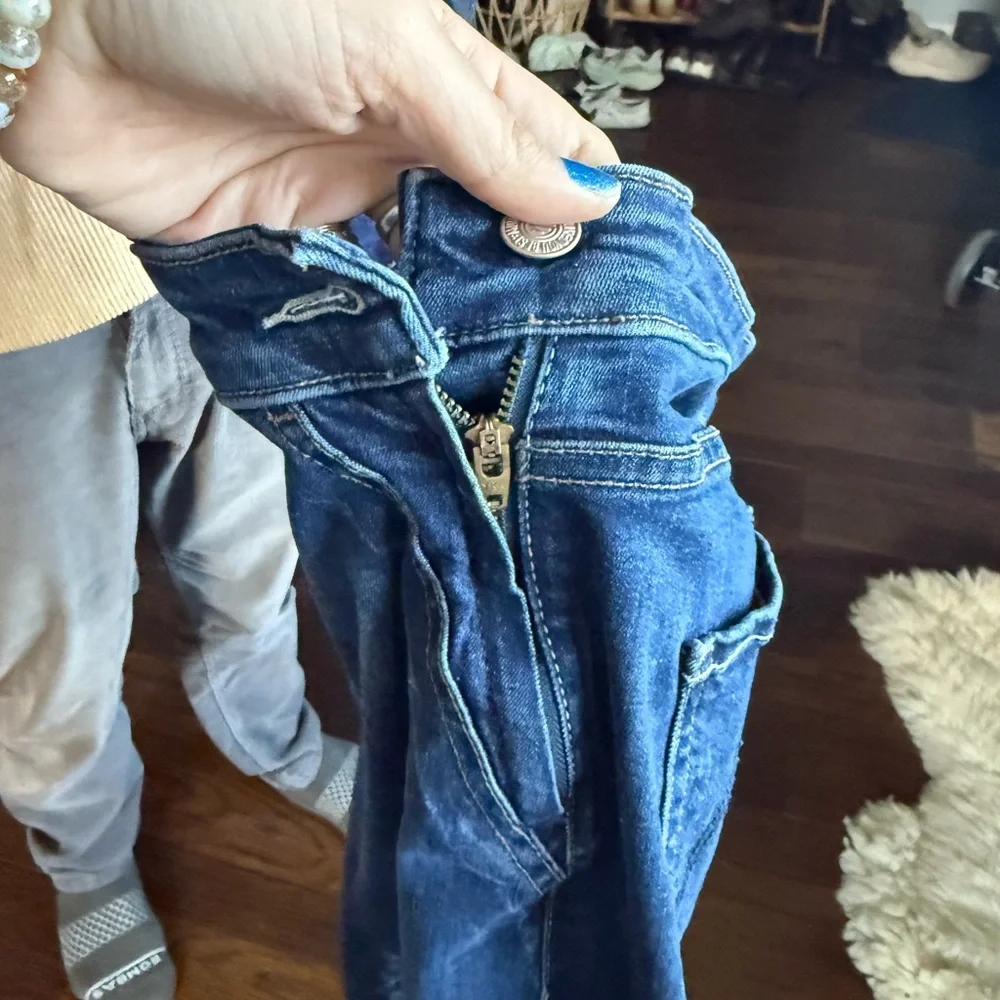 MOTHER Denim One-Piece Jumpsuit – Size Small – Premium Designer - Picture 4 of 5